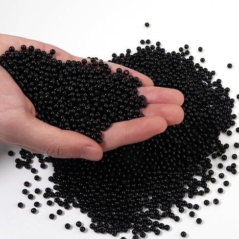 500pcs Pink 8mm Pearl Beads with Hole Round Pearls for Crafting Loose Pearl Beads for Jewelry Making Fake Pearls Bead for Bracelets Necklaces Earrings Key Chains Accessories DIY in Kuwait