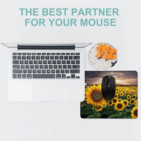 A Large Tyrannosaurus Mouse Pad,Square Waterproof and Non-Slip Rubber Base Mousepad,Suitable for Computer Desk Wireless Mouse 9.5 x 7.9 Inches in Kuwait