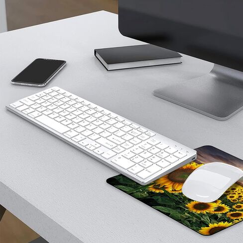 A Large Tyrannosaurus Mouse Pad,Square Waterproof and Non-Slip Rubber Base Mousepad,Suitable for Computer Desk Wireless Mouse 9.5 x 7.9 Inches in Kuwait