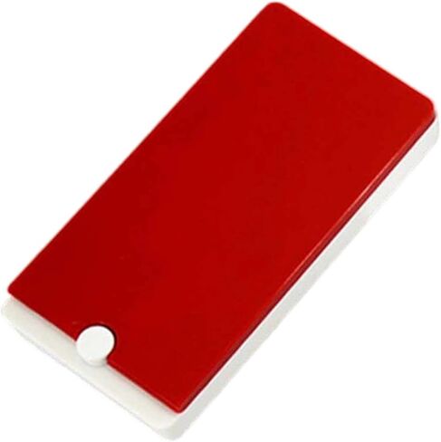 Watercolor Palette Paint Tray for Artists 13.9 x 7.2 cm Watercolor Tins 28 Wells for Acrylic Painting Outdoor Painting, Red in Saudi Arabia