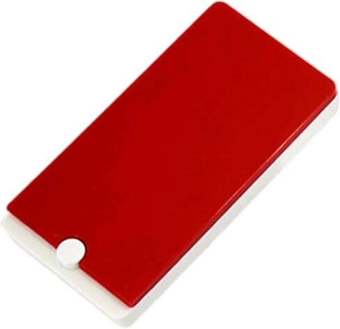 Watercolor Palette Paint Tray for Artists 13.9 x 7.2 cm Watercolor Tins 28 Wells for Acrylic Painting Outdoor Painting, Red in Saudi Arabia