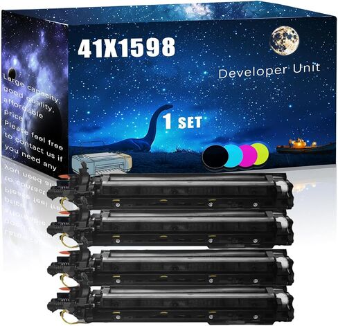 41X1598 Compatible Developer Unit Replacement for Lexmark High Yield Compatible CX923dxe CX924dte CX924dxe XC9235 XC9245 XC9255 XC9265 Printers, Meet Printing Needs (4-Pack BK/C/M/Y) in Kuwait