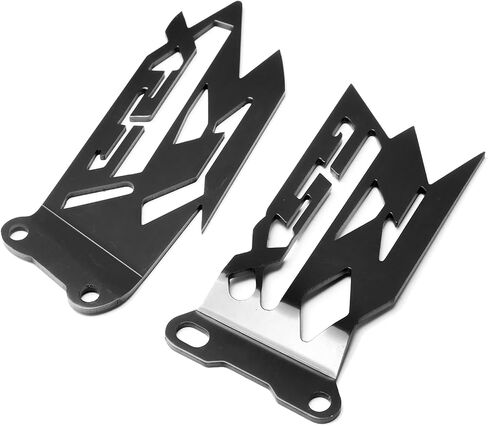 Foot Peg Cover,Foot Plate Plate Guard GSX-R 1000 Accessories Compatible with Suzuki GSX-R 600/750 2006-2016 Suzuki GSX-R 1000 2003-2016 (Silver) in Saudi Arabia