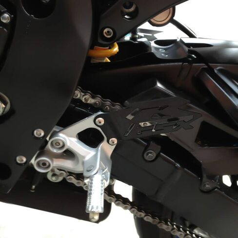 Foot Peg Cover,Foot Plate Plate Guard GSX-R 1000 Accessories Compatible with Suzuki GSX-R 600/750 2006-2016 Suzuki GSX-R 1000 2003-2016 (Silver) in Saudi Arabia