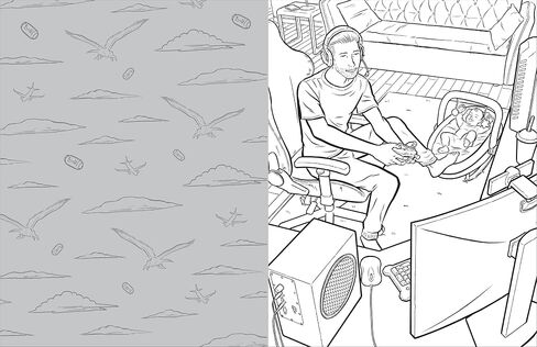 The Manly Art of Coloring: A Coloring Book for Men, the Perfect Gag Gift in Saudi Arabia