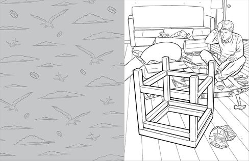 The Manly Art of Coloring: A Coloring Book for Men, the Perfect Gag Gift in Saudi Arabia