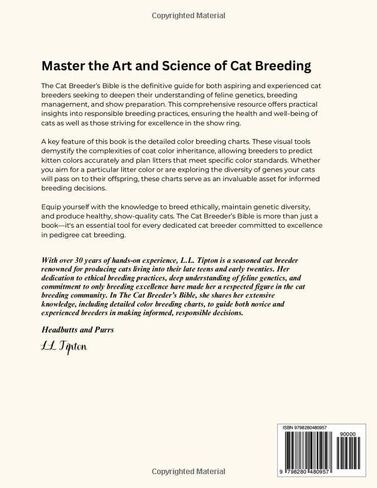 The Cat Breeders Bible: نظرة خبراء على علم الوراثة والإدارة والعرض وتربية الألوان لميراث القطط (The Cat Breeders Bible: ... ومخططات تربية الألوان لا غنى عنها) in Saudi Arabia
