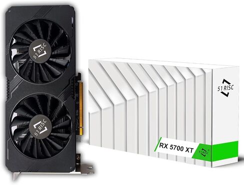 Radeon RX 5700 XT Graphics Card, 8GB GDDR6 256bit PCIe 4.0 x16 Boost Clock 1905MHz DP x3 HDMI 1080P 1440p Video Gaming Card 8K Resolution Support Radeon RX 5700 XT 8GB in Saudi Arabia