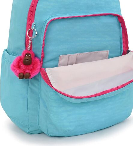 حقيبة ظهر للكمبيوتر المحمول سيول مقاس 15 بوصة من Kipling، متينة، واسعة مع أشرطة كتف مبطنة، أكمام واقية مدمجة in Kuwait