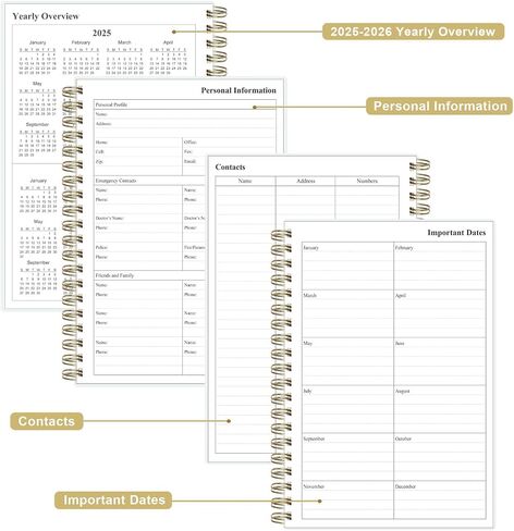 Monthly Planner 2025-2026 - Monthly Calendar from July 2025 to December 2026, 2025-2026 Monthly Planner with Inner Pocket, Elastic Band, 5.8" x 8.5", Green Leaf in Kuwait