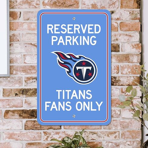 FANMATS NFL - New England Patriots Team Color Reserved Parking Sign Décor 18in. X 11.5in. Lightweight in Saudi Arabia