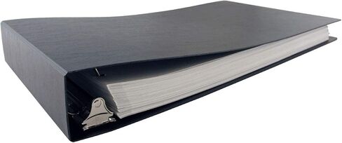 11x17 Binder Poly لوحة تتميز بحلقة زاوية 2 بوصة سوداء in Kuwait