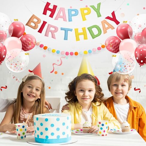 3pcs 118 بوصة عيد ميلاد سعيد لافتة عيد ميلاد سعيد -شعرت بالكرة -لافتة عيد ميلاد باستيل مع زخارف القوس حفلة إكليل لزخرفة الجدار in Kuwait