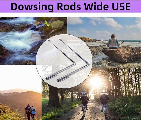 قضبان التغطيس الروحية، قطعتان من قضبان التكهن لغمر روح صيد الأشباح، عصي السحر للتكهن بالمياه، شفاء الطاقة، الكنز الخارق، العناصر المدفونة نعم لا أسئلة in Kuwait