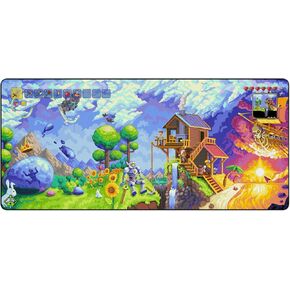Terraria - Beginnings Gaming Desk Mat – Large Extended Mouse & Keyboard Pad