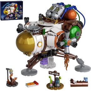 Outer Spaceship Building Blocks Toys, Explore The Universe Space Game Spaceship Toy Model, Compatible with Lego, Collection Creative Building Kit for Game Fans Boys, Aged 8+ (879 PCS)