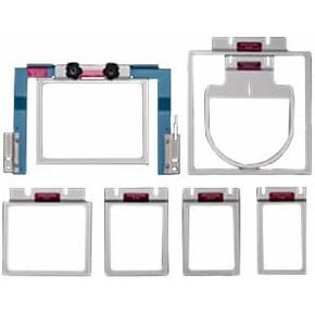 Durkee 7n1 Fast EZ Frame Embroidery Hoop Set for 6 & 10 Needle EZ Frames
