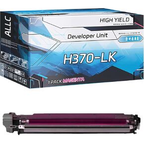 ALLC Compatible for Toshiba H370-LK Developer Unit Work for Toshiba E Studio 2000AC 2010AC 2500AC 2510AC Printers, with Chip, High Yield 70000 Pages, Clear Printing (1 Pack Cyan)