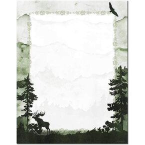 The Great Outdoors Letterhead Laser & Inkjet Printer Paper (100 Pack)
