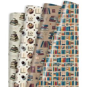 Pineraap Capybara Wrapping Paper, 12 Sheets Cute Cartoon Capybara Gift Wrap for Kids Baby Shower Birthday Party, 20"×28"