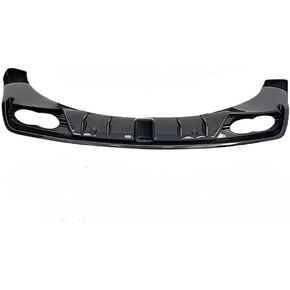 Rear Bumper Compatible for Bentley Continental GT 2015 2016 2017 2018 2019 2020 2021 ST Style Carbon Fiber Lip Diffuser Splitters Spoiler Rear Diffuser(Carbon Fiber Look) in Saudi Arabia