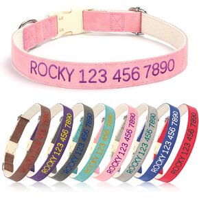 Custom Tactical Dog Collar with Name Tag Personalized Military Nylon Dog Collar with Control Handle Metal Buckle Adjustable for Medium Large Dogs Walking Training