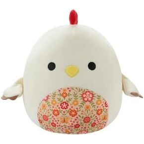 Squishmallows Todd The Rooster, Floral Belly Pattern, 5 Inch Stuffed Plush Toy