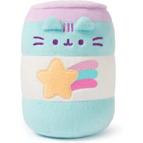 GUND Pusheen Gamer Pop Sip Plush, Collectible Energy Drink Plush Toy, Food Plushies, Gaming Decor, Stuffed Animal for Ages 8 and Up, Blue, 6"
