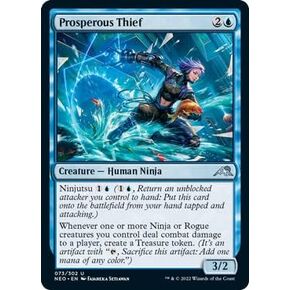Magic: the Gathering - Prosperous Thief (073) - Kamigawa: Neon Dynasty