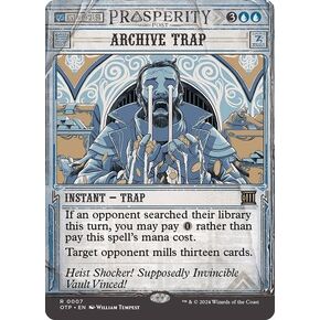 Archive Trap (007) MTG