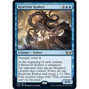 Magic: the Gathering - Reservoir Kraken (056) - Streets of New Capenna