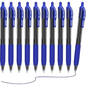 EYEYE G-103 Retractable Gel Pens Black 0.7mm, 25 Pack Medium Point Gel Ink Pens Quick Drying, 0.7 mm Fine Piont Ballpoint Pen Smooth Writing for Office School Supplies