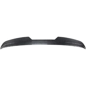Compatible With VW MK2 R-Line R 2017-2024 Spoiler Bodykit Accessories Rear Trunk Exterior Boot Roof Lip Spoiler Wing Tuning(Carbon Look)