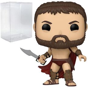 POP Movies: WB 100-300, Leonidas Funko Vinyl Figure (Bundled with Compatible Box Protector Case), Multicolor, 3.75 inches