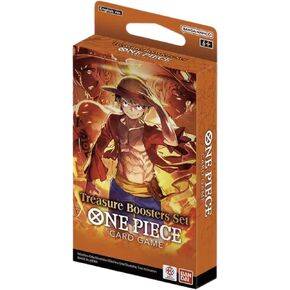 Treasure Set OP01 OP05 Booster Packs for One Piece TCG English with Promo Card (4 Packs) | Guaranteed 4 Packs from OP01 to OP05 Official Product