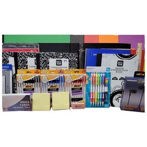 Mega School Supply Kit for High School and College Students