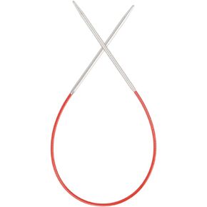 ChiaoGoo Knit RED Circular Needle 23cm 2.25mm - 1pc