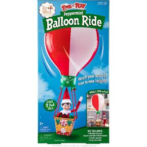 The Elf on the Shelf Peppermint Balloon Ride - Fun Inflatable Accessory - 2 Feet Tall! - Scout Elf NOT Included