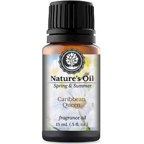 Caribbean Queen Fragrance Oil (15ml) for Diffusers, Soap Making, Candles, Lotion, Home Scents, Linen Spray, Bath Bombs, Slime