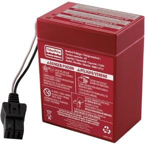 Power Wheels 6-Volt Rechargeable Replacement Battery