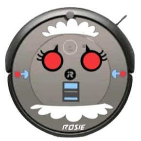 The Origional Rosie the Robot Decals for Robot Vacuum