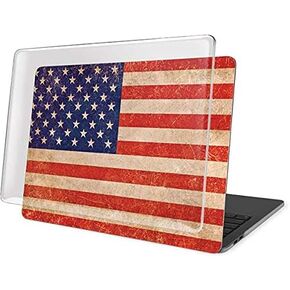 Skinit Case + Skin Compatible with MacBook Pro 16in (2019-20) Originally Designed Distressed American Flag Design