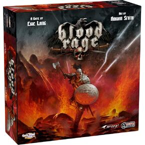 Blood Rage (Core Box) | Strategy Game | Viking Fantasy Board Game | Tabletop Miniatures Battle Game for Adults and Teens | Ages 14+ | 2-4 Players | Avg. Playtime 60-90 Mins | Made by CMON
