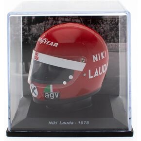 OPO 10 - 1/5 Scale Helmet Reproduction of The Famous Formula 1 Driver: Niki Lauda - 1975 - CAS06