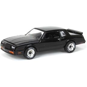 Greenlight 1/64 1985 Chevrolet Monte Carlo SS, Black, Midwest Diecast 51566-B