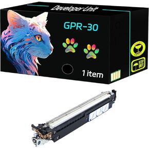High Yield GPR-30 Developer Unit Compatible for Canon imageRUNNER Advance C5030 C5035 C5045 C5051 C5235 C5240 C5250 C5255 Printers, Print Clearly (2 Pack Black)