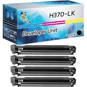H370-LK Developer Unit Compatible for Toshiba E Studio 2000AC 2010AC 2500AC 2510AC Printers, High Yield 70000 Pages, with Chip High-Definition Printing (3 Pack Black)