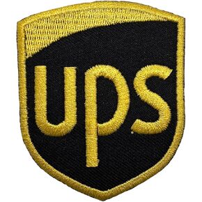 UPS Patch Iron on Patch Personalised Clothes Hats Jackets Bags Patches for Jackets