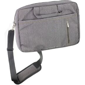 Navitech Grey Sleek Water Resistant Travel Bag - Compatible with Lenovo ThinkPad E16 G2 16" Laptop