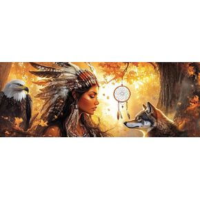 Yomiie 5D Large Diamond Art Kits for Adults, Lighthouse Diamond Painting Art Landscape DIY Full Round Drill Kits, Embroidery Rhinestone Diamond Crystal Craft Canvas Home Wall Decor 31.5x11.81 inch